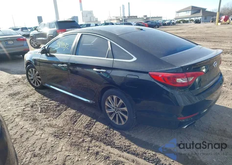 2015 Hyundai Sonata Sport из США, поврежденный, VIN 5NPE34AF9FH222698